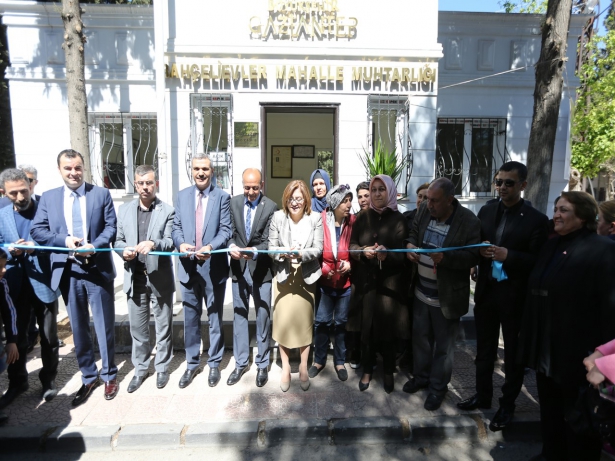 Bahçelievler Muhtarlık Ofisi Açılışı