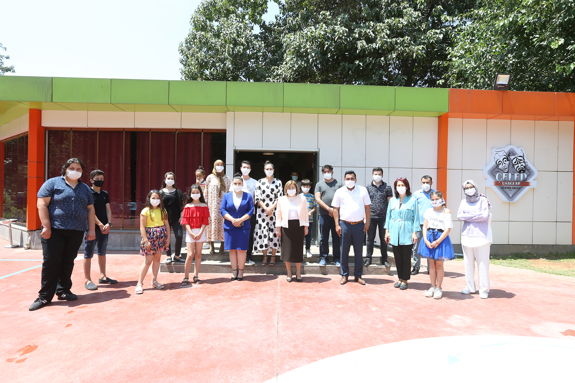 Çeled Uşaklar Tiyatro Okulu Ziyaret