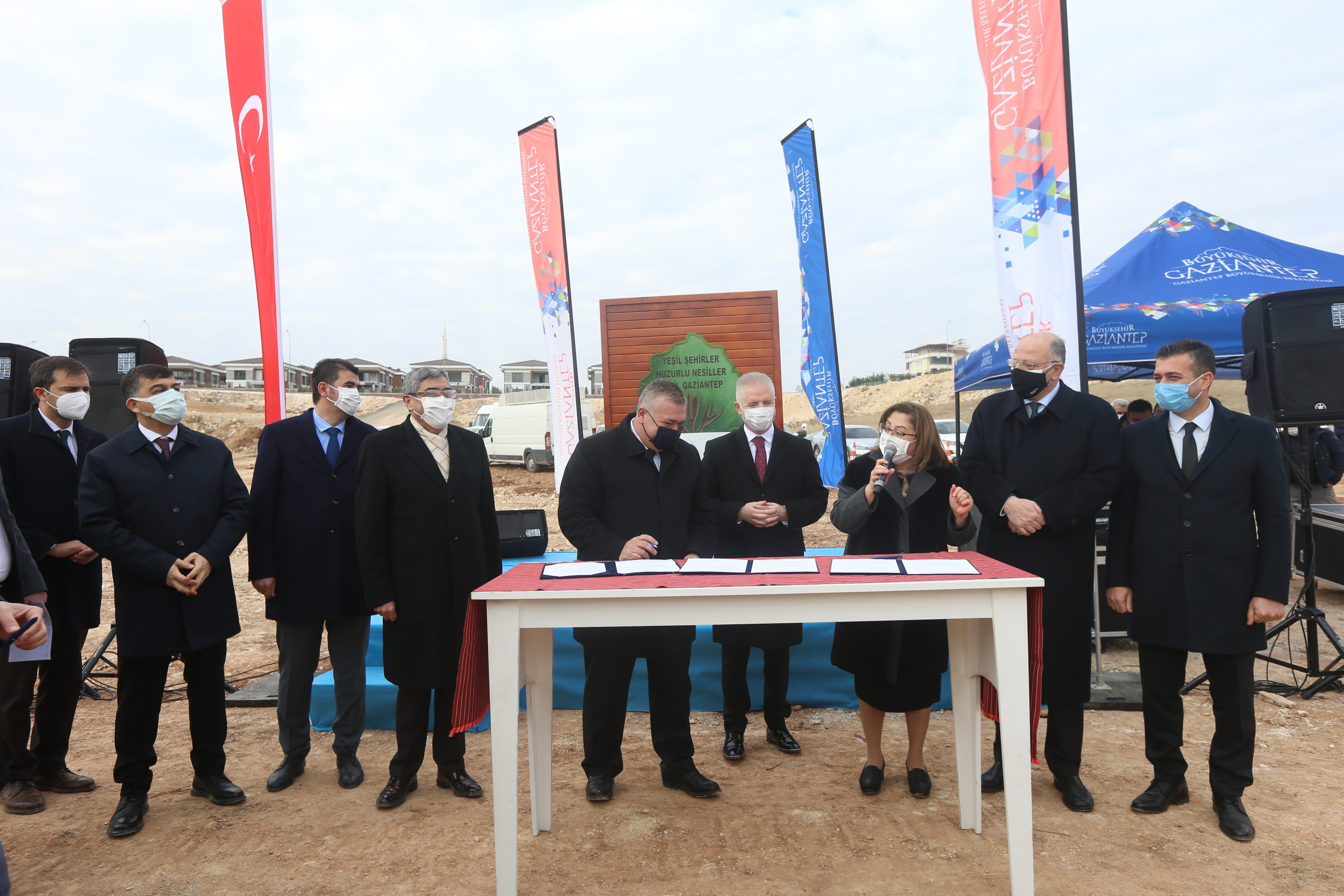 Gaziantep Ticaret Borsası İşbirliğinde Ağaç Dikimi 