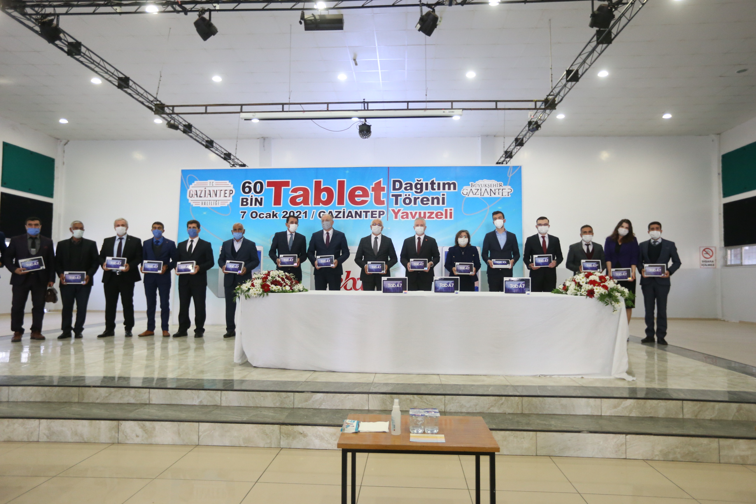Yavuzeli İlçesi Tablet Dağıtımı 