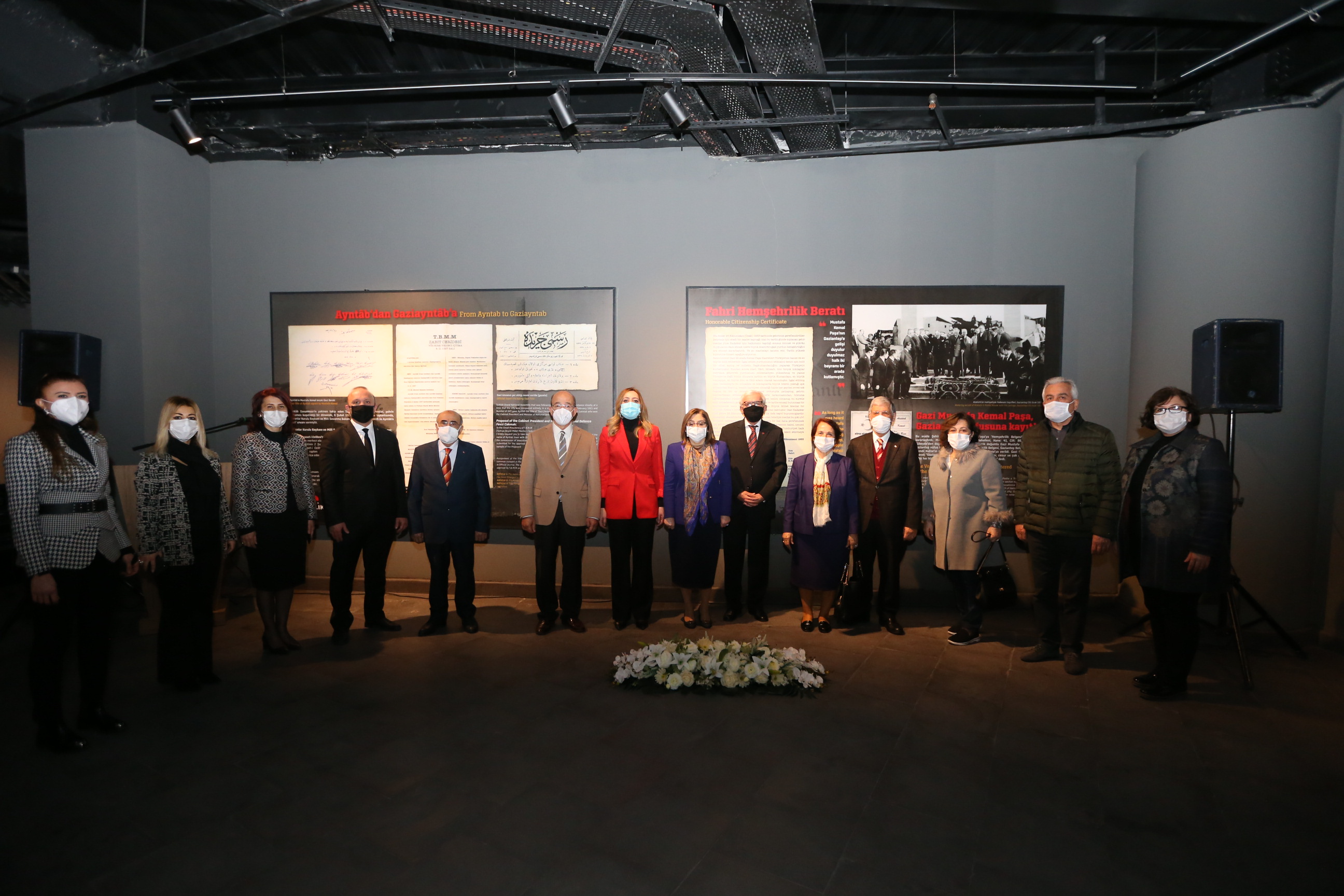Gaziantep Kulübü Atatürk'ün Gaziantep'e Gelişi Konulu Ercüment Asaf'ın Konuşması Programı