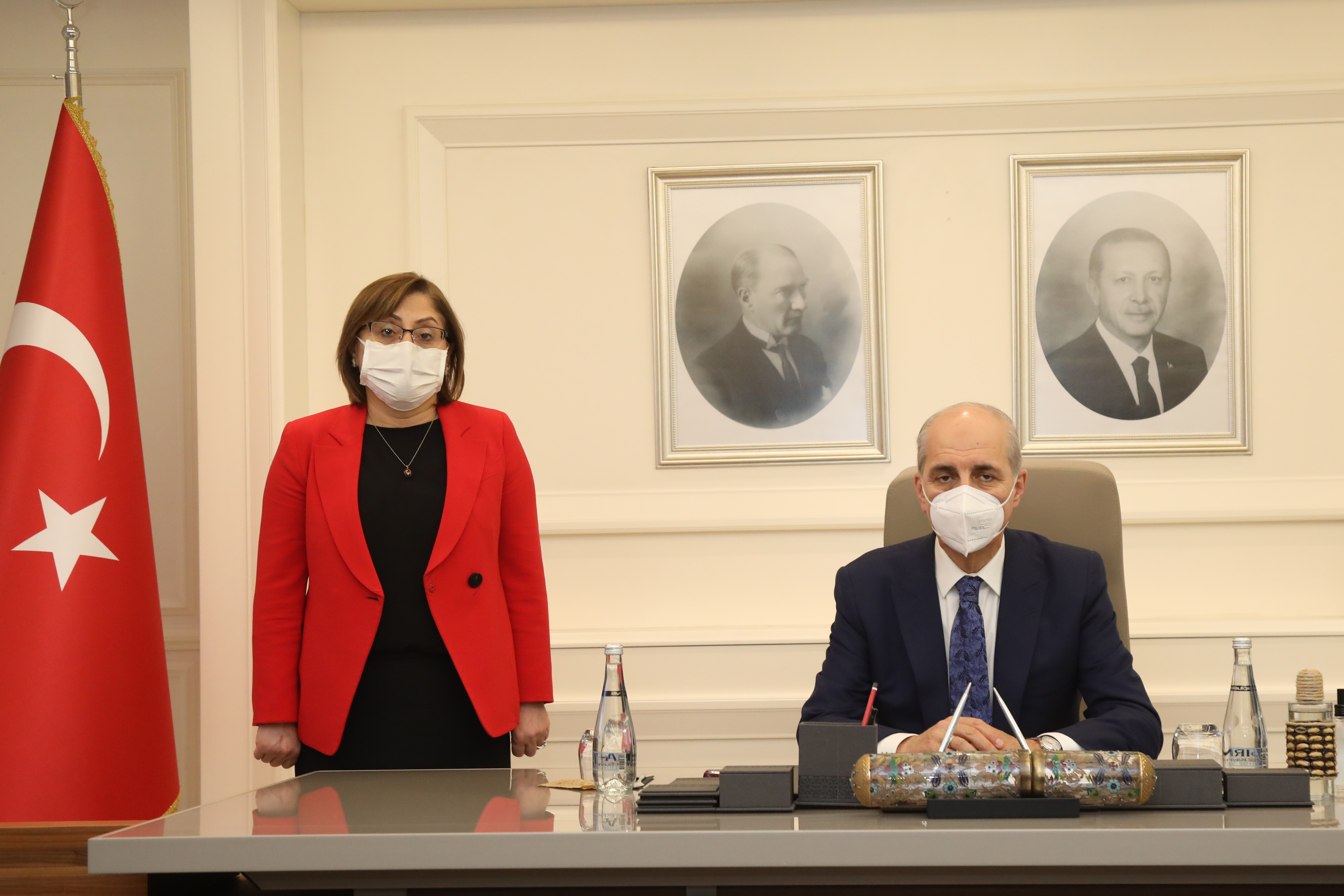 Ak Parti Genel Başkan Vekili Numan Kurtulmuş Büyükşehir Belediye Ziyareti