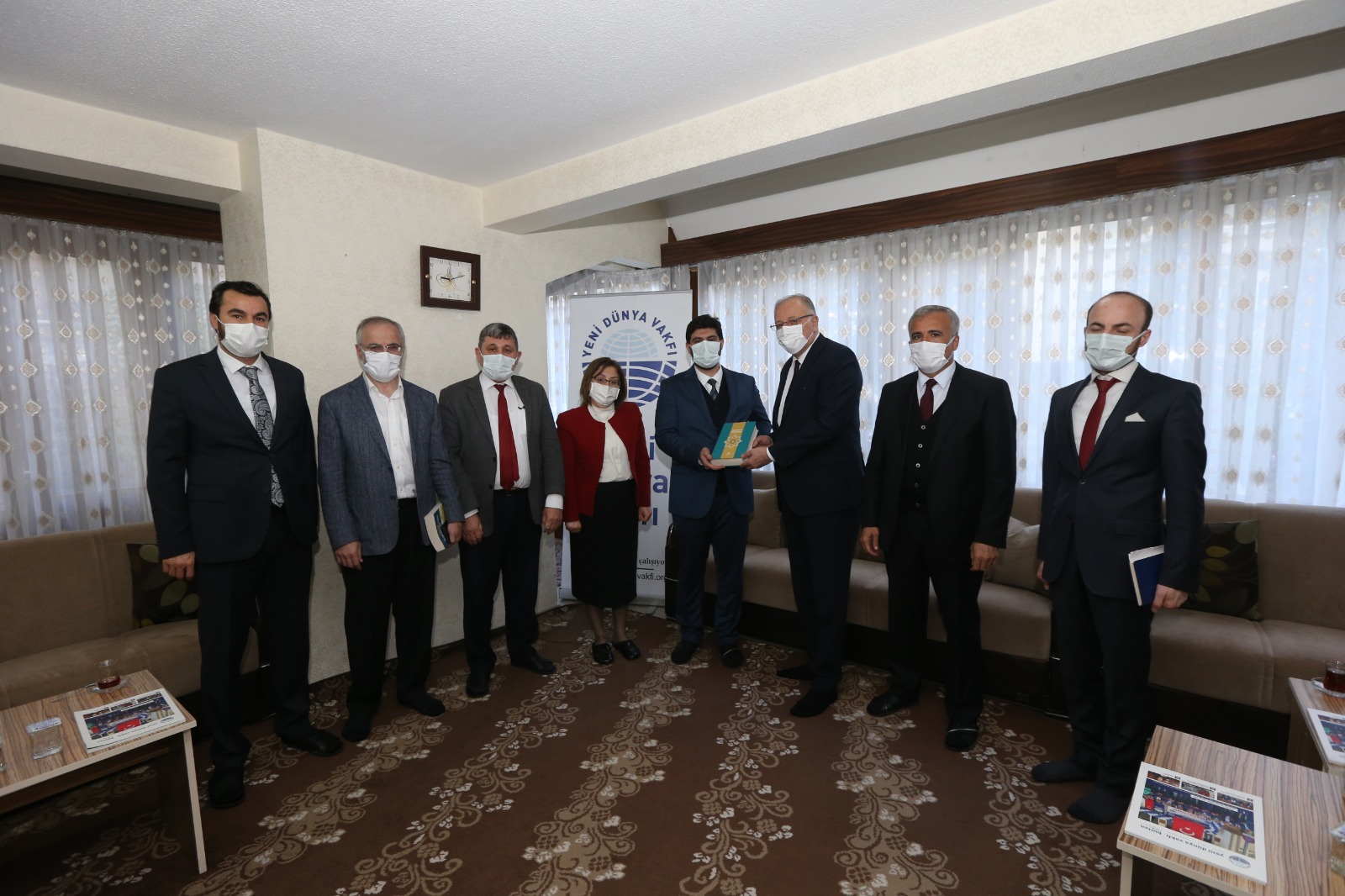 Yeni Dünya Vakfı Başkanı Ziyaret 