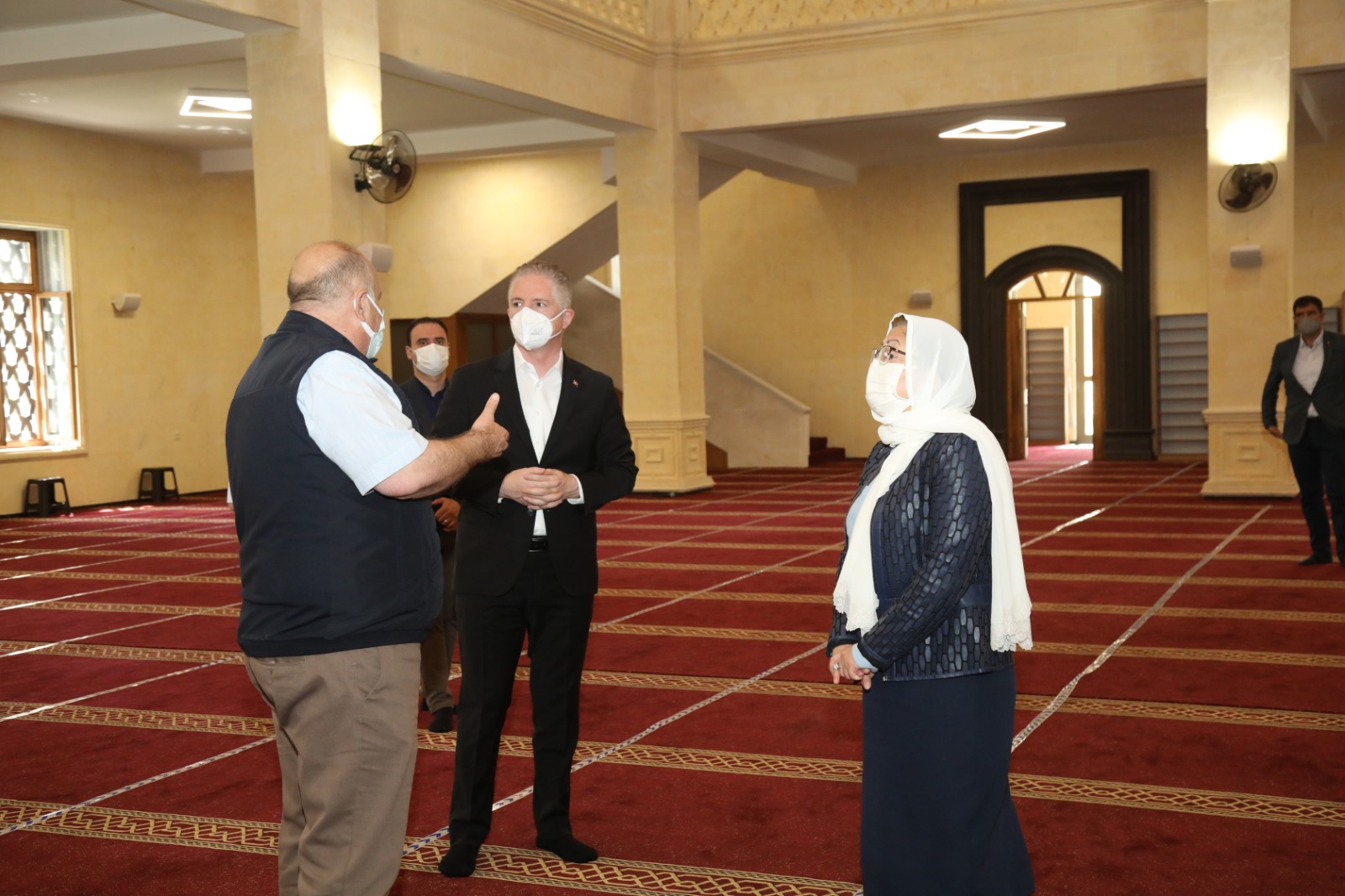 Gasilhane ve Cami İnşaatı Saha Gezisi 