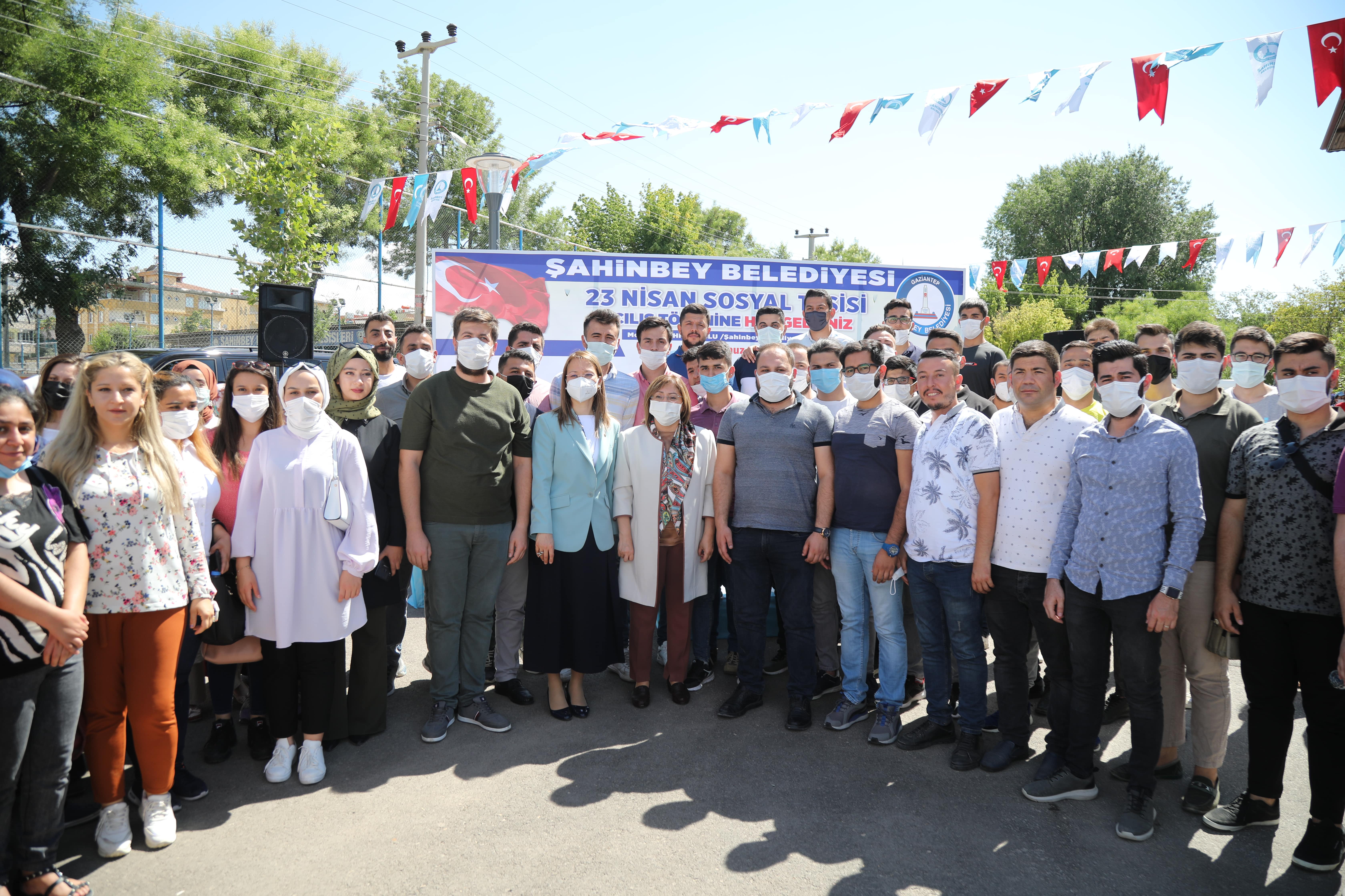 23 Nisan Sosyal Tesisi Açılış Töreni 
