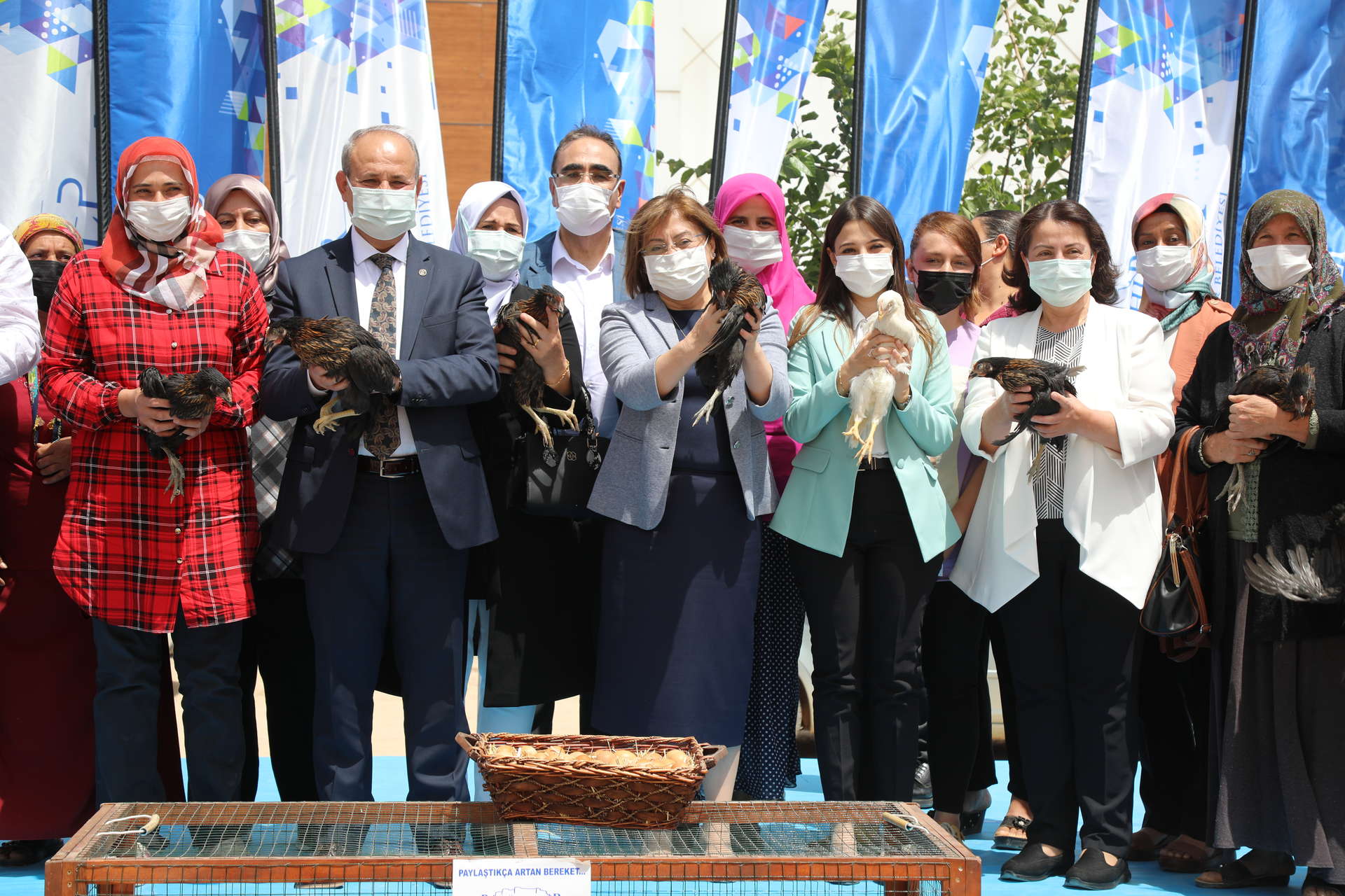 Oğuzeli Tavuk Dağıtım Töreni 