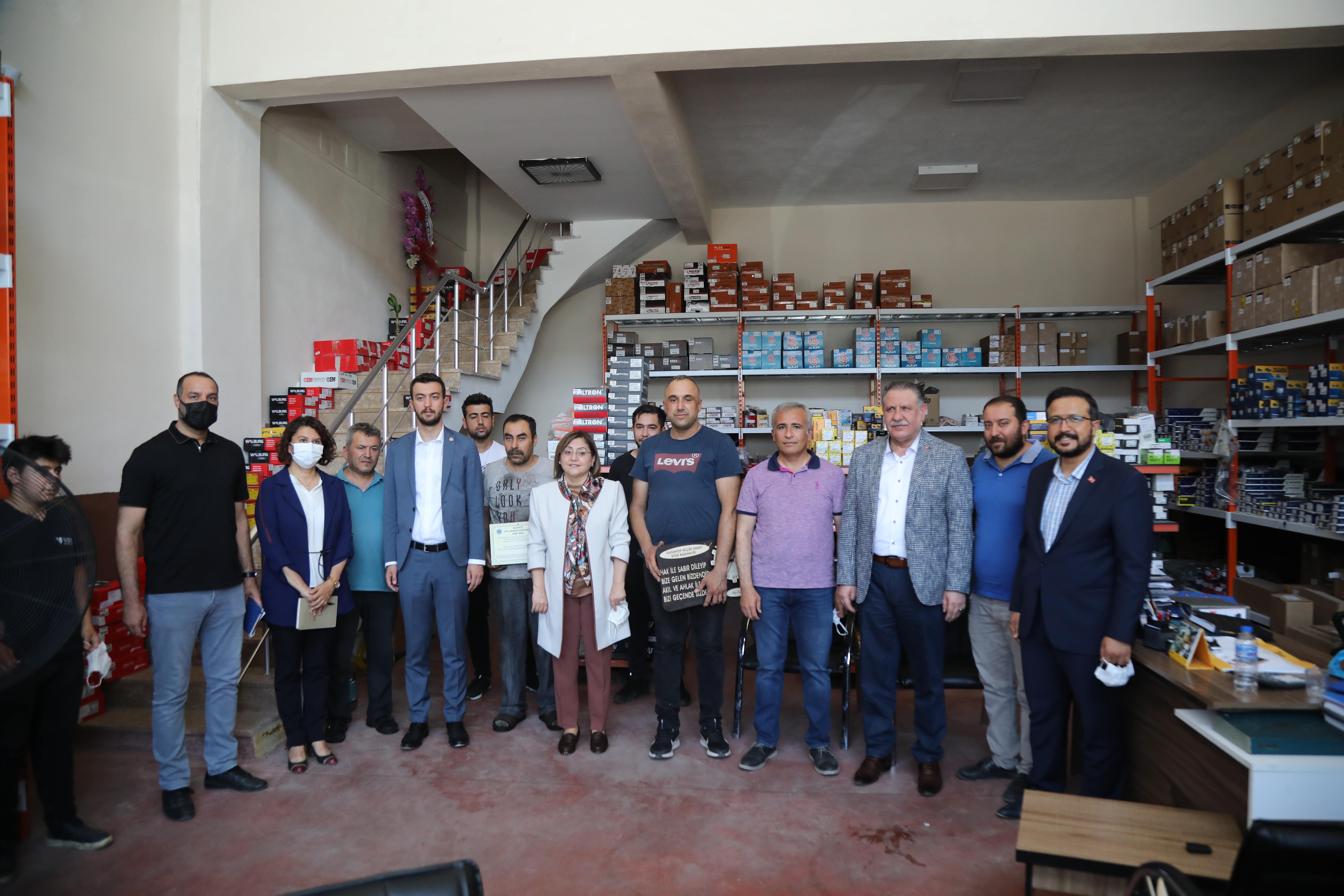 Küsget Sanayi Esnafı Ziyareti 