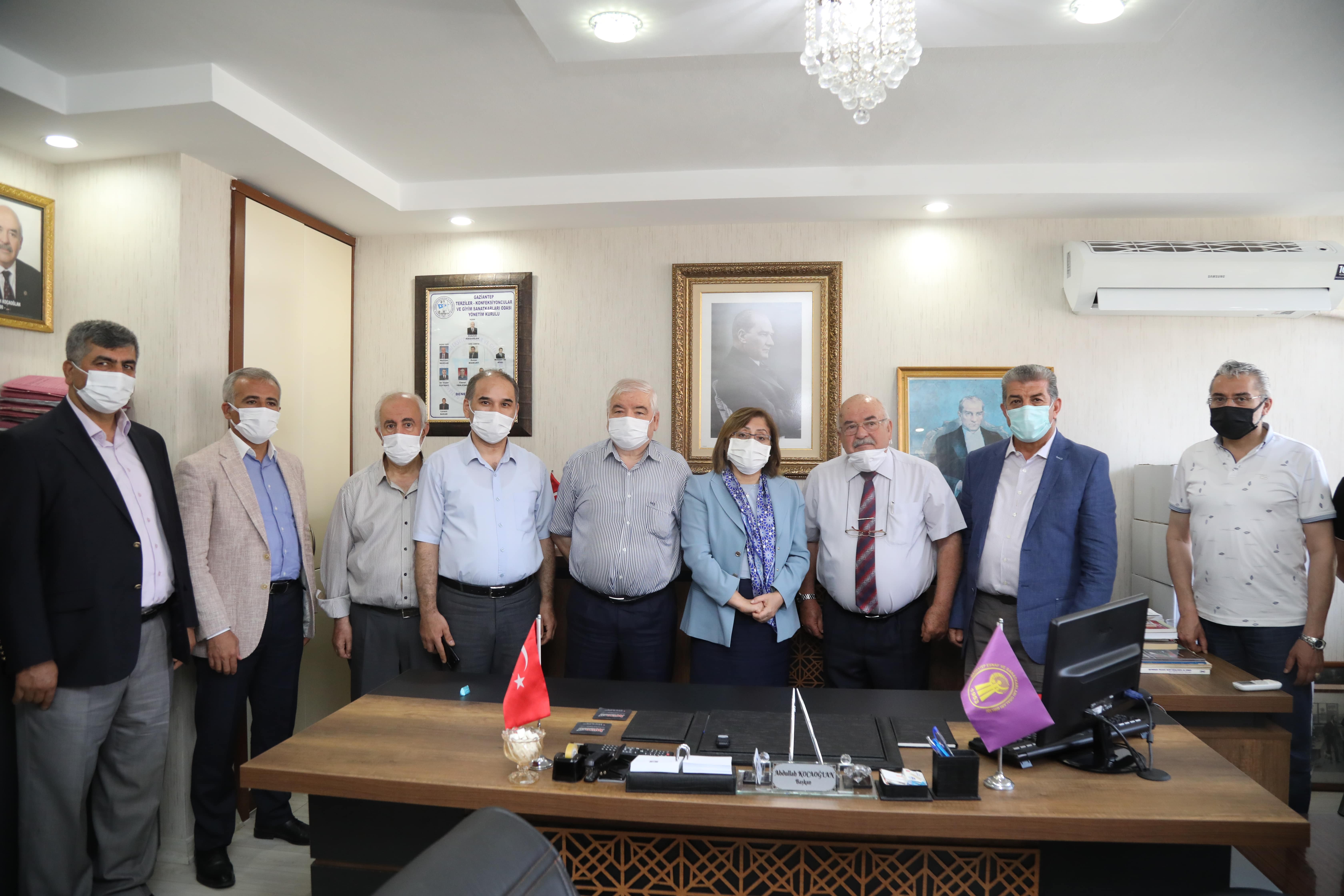 Terzi Ve Konfeksiyoncular Odası Ziyareti 