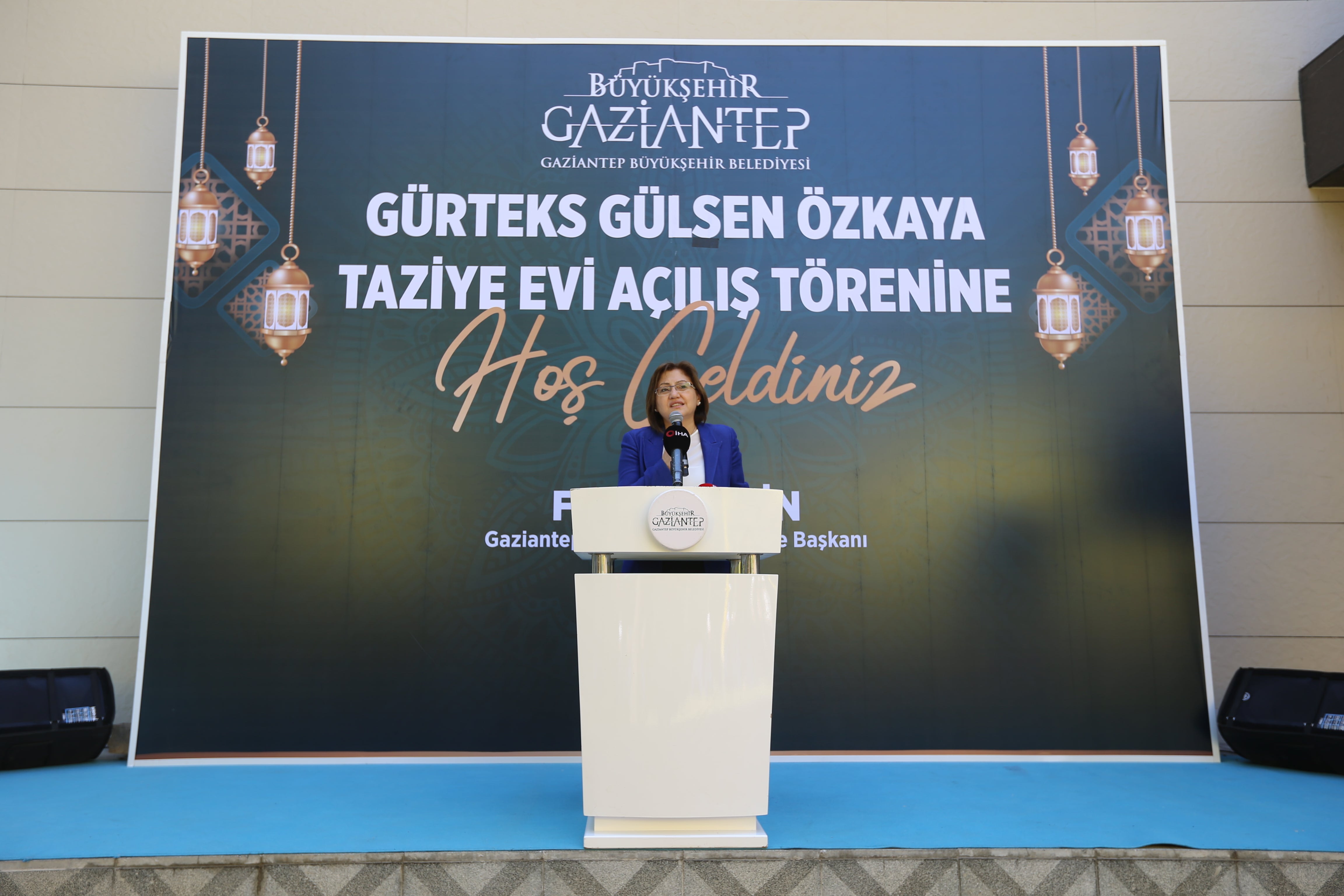 Gürteks Gülsen Özkaya Taziye Evi Açılışı
