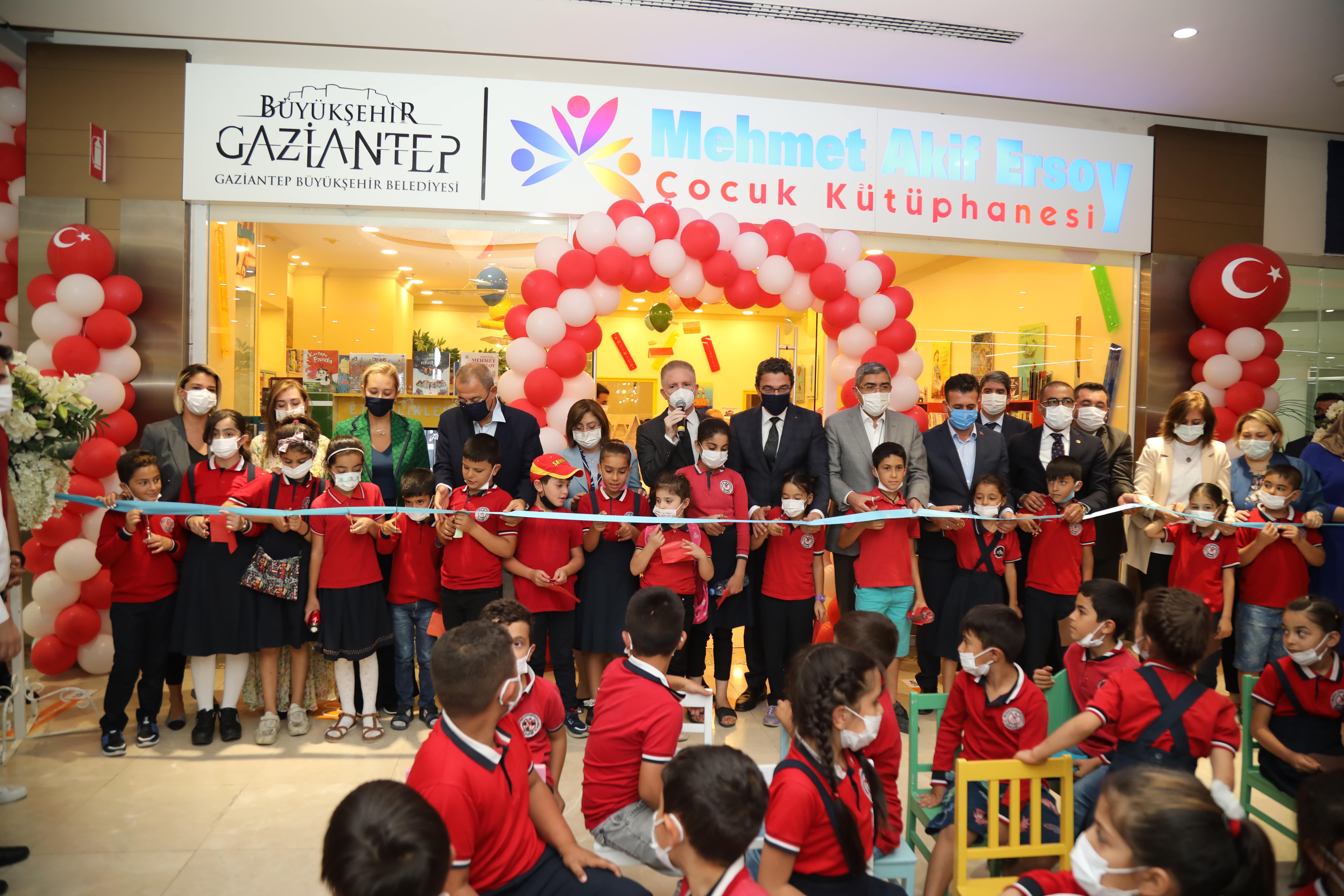 Mehmet Akif Ersoy Çocuk Kütüphanesi Açılışı 