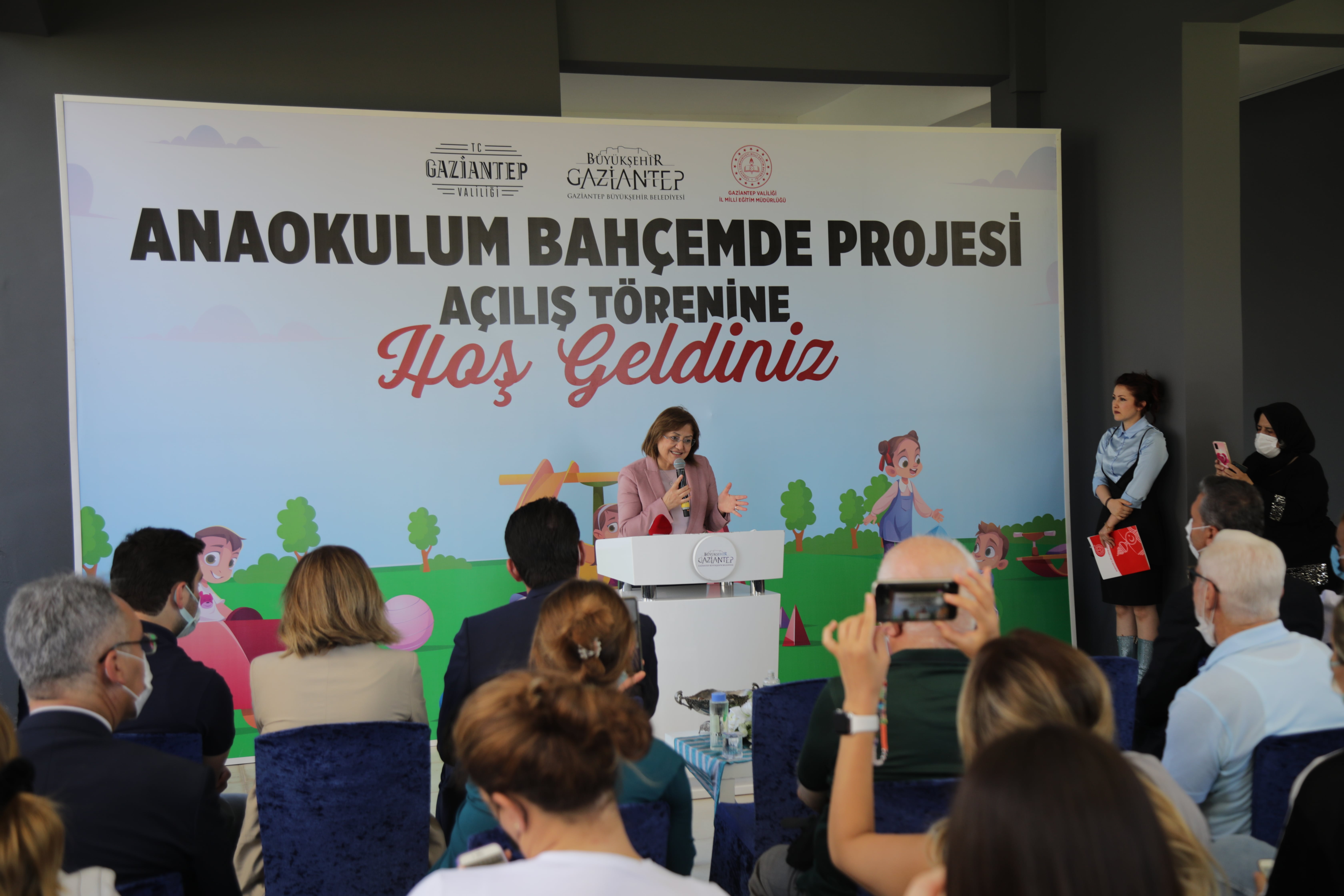 Anaokulum Bahçemde Projesi Açılış Töreni 