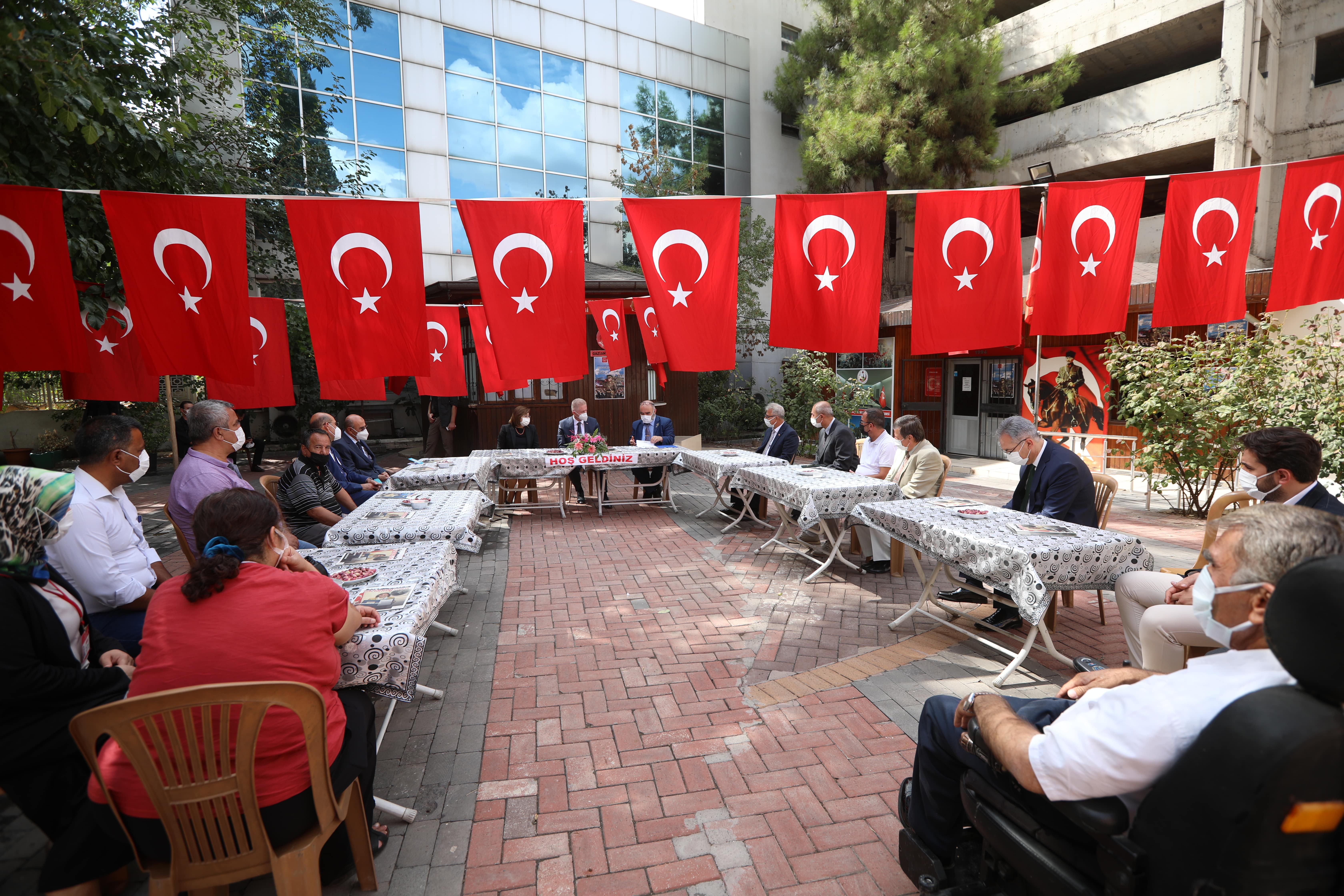 Gaziler ve Şehit Aileleri Vakfı Ziyareti