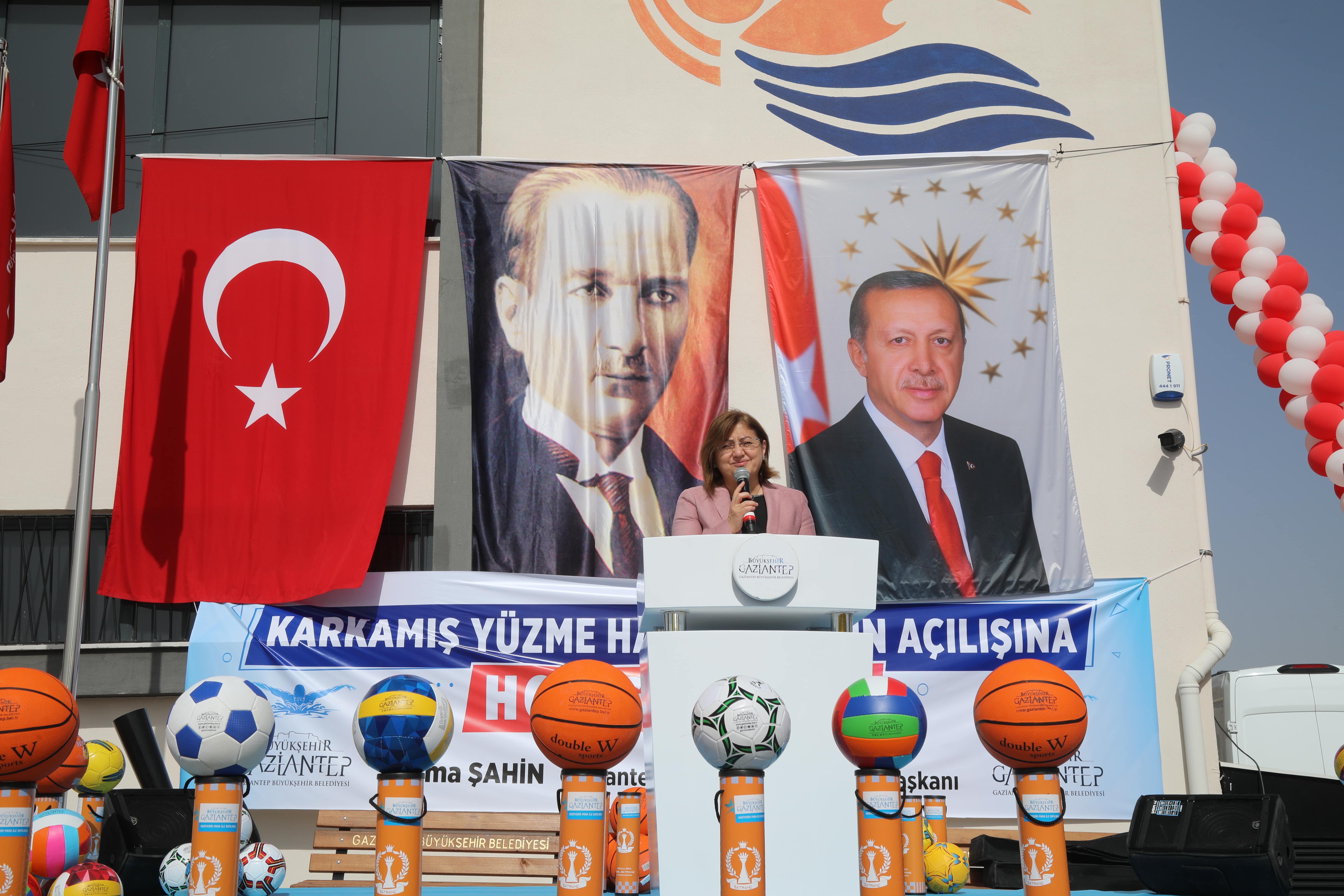 Karkamış Yüzme Havuzu Açılışı