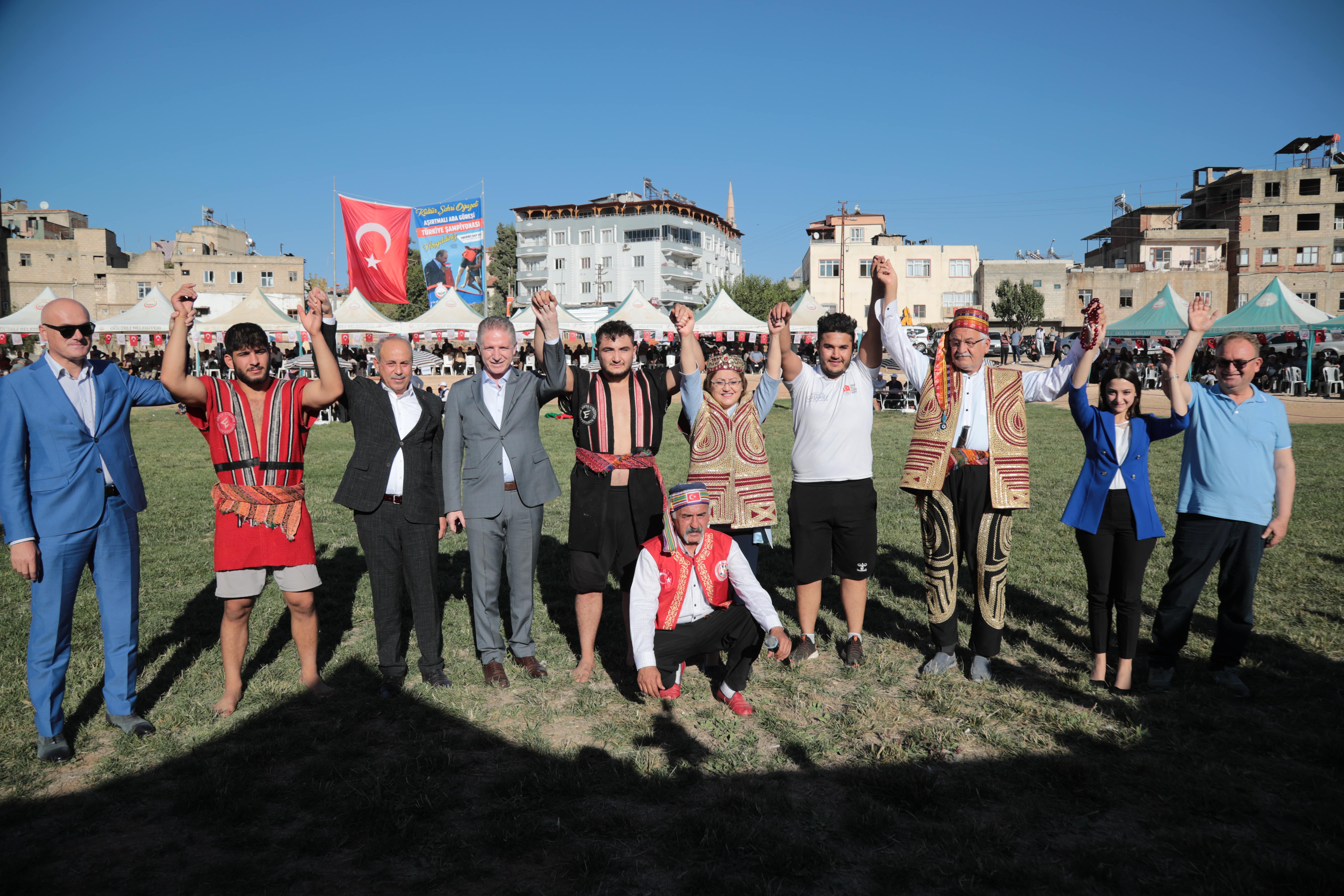 Oğuzeli Belediyesi Aşırtmalı Aba Güreşi Müsabakaları