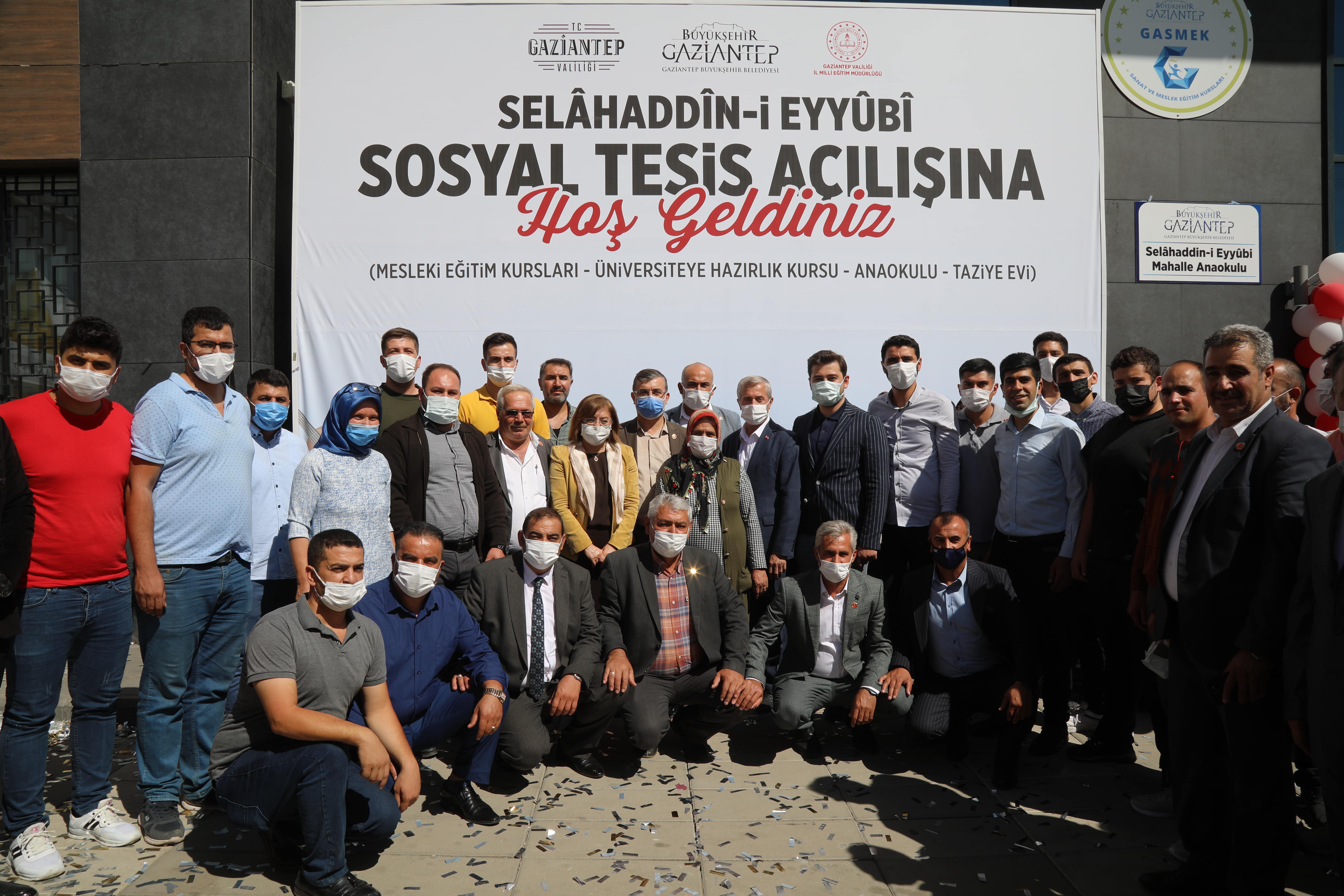 Selahaddini Eyyubi Sosyal Tesisi Açılışı 