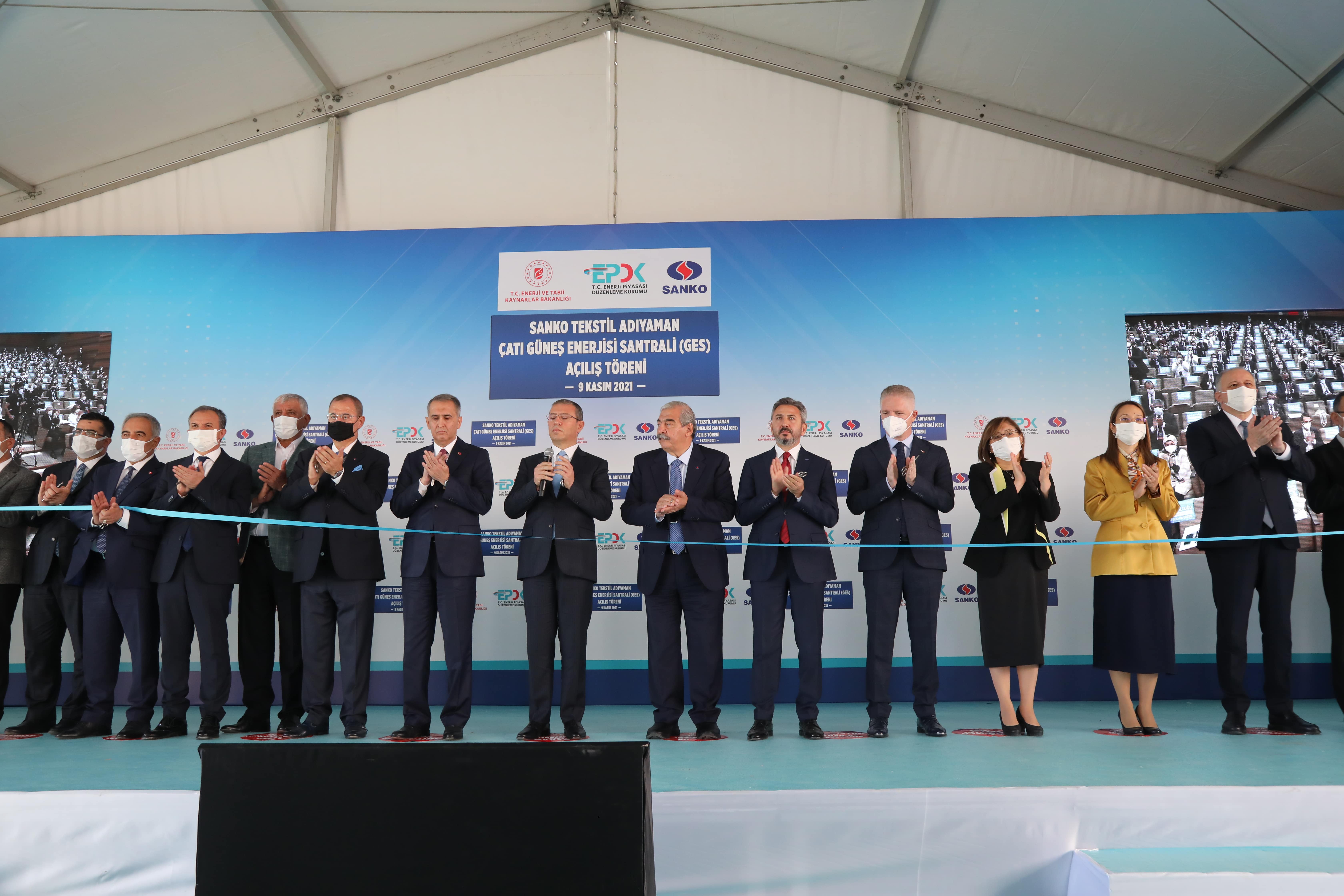 Adıyaman Çatı Güneş Enerji Santrali Açılışı