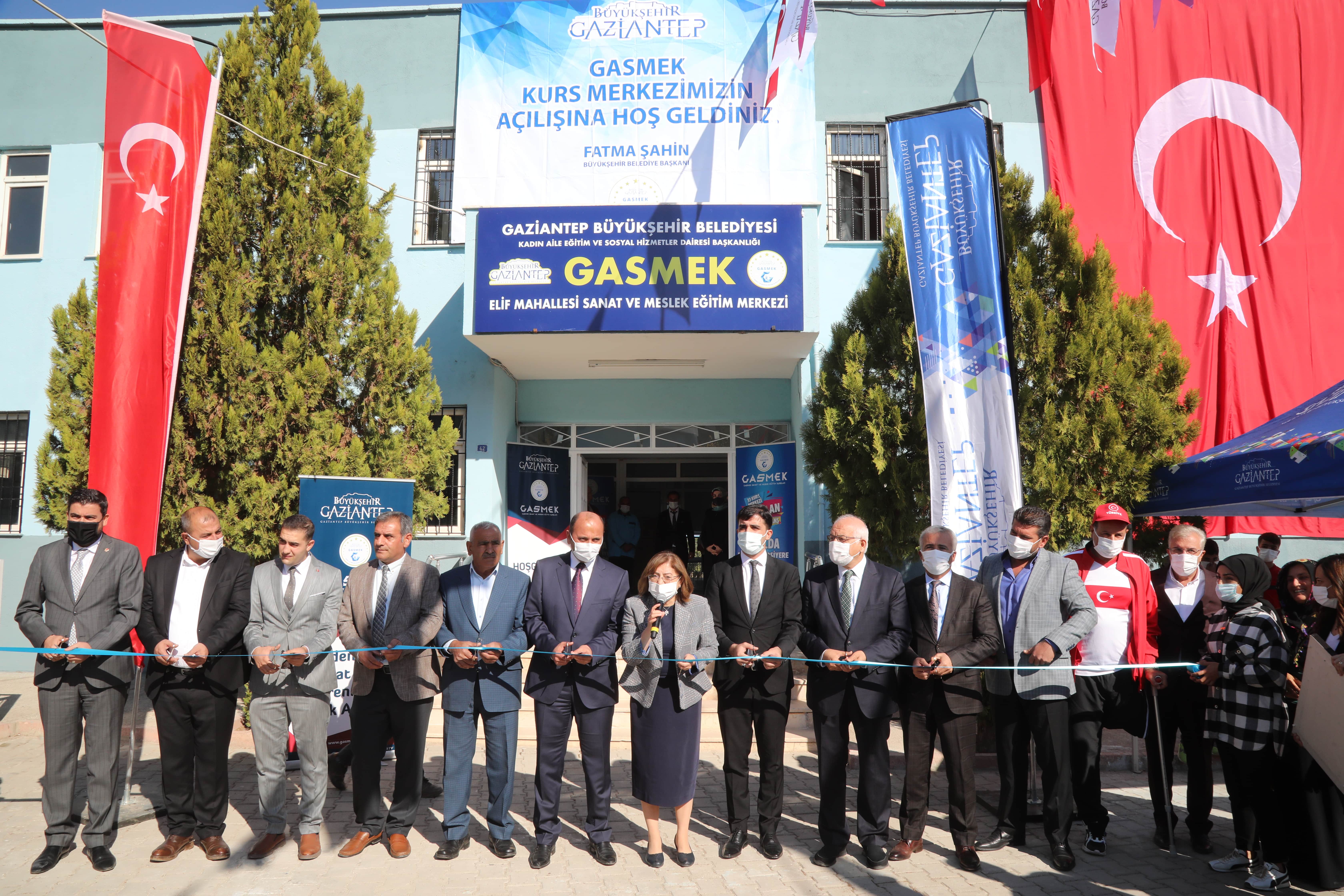 Araban Elif Köyü Gasmek Açılışı