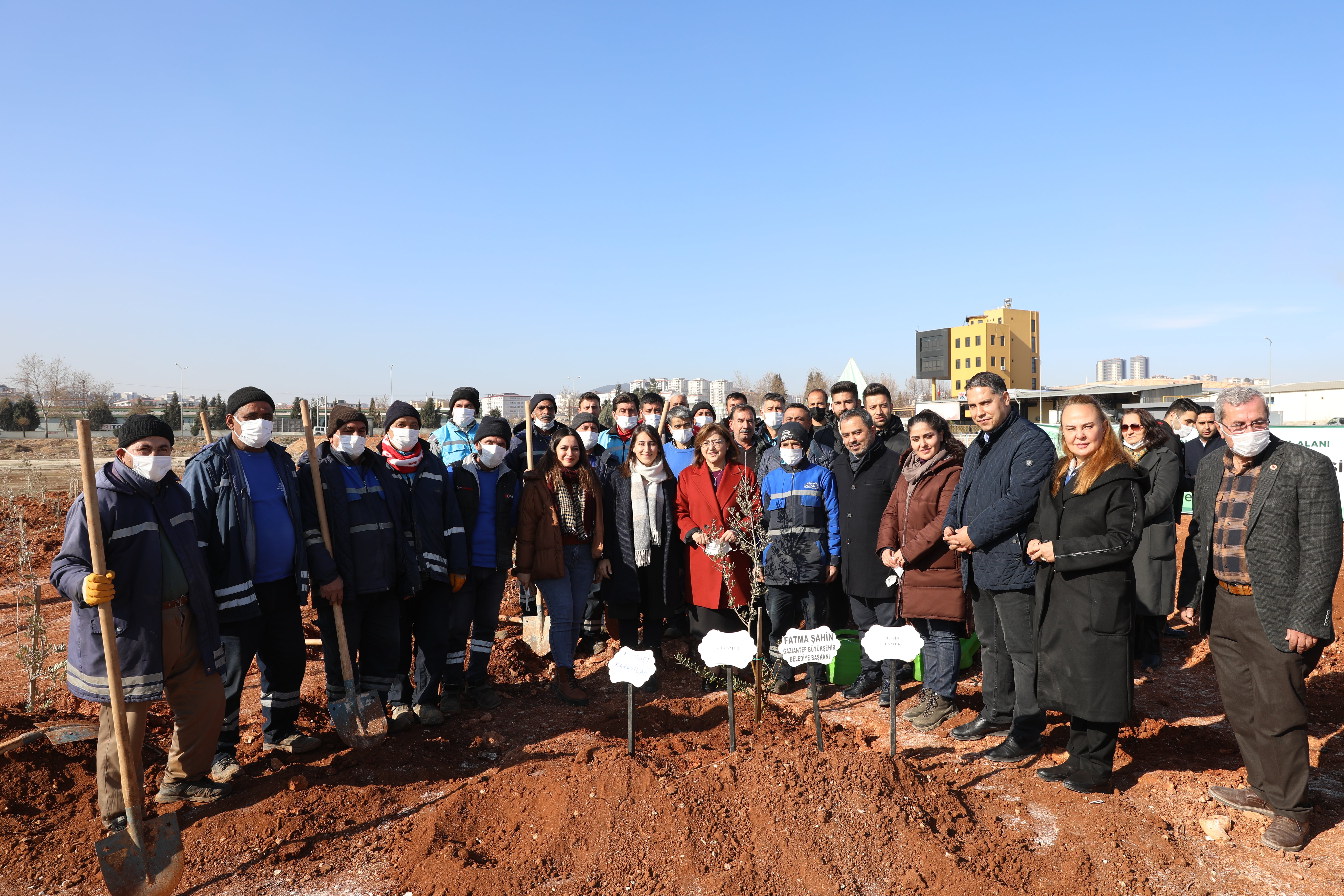 Aydınlar Mahallesi Ağaç Dikim Töreni