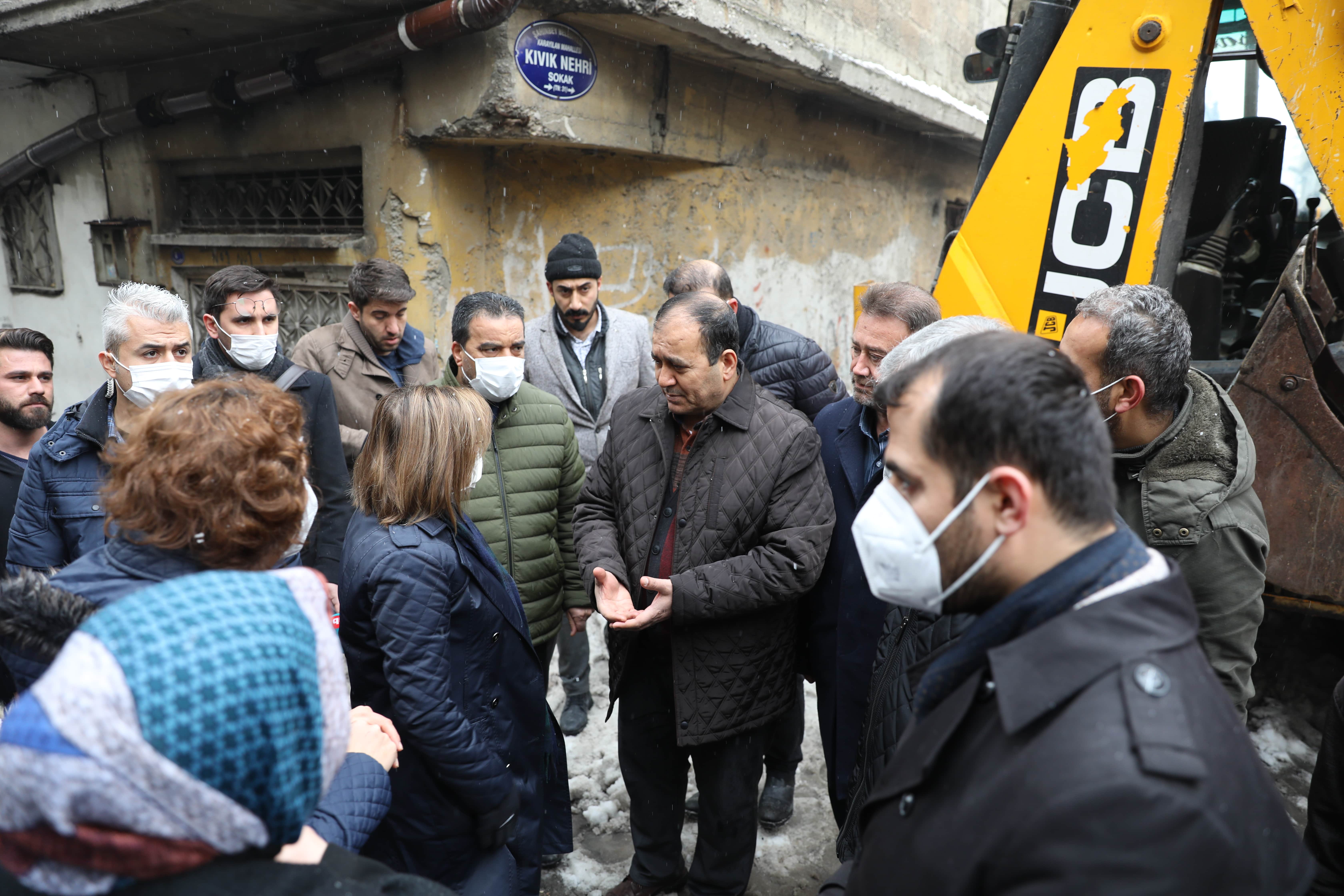 Cengiz Topel Mahallesi Saha Ziyareti 