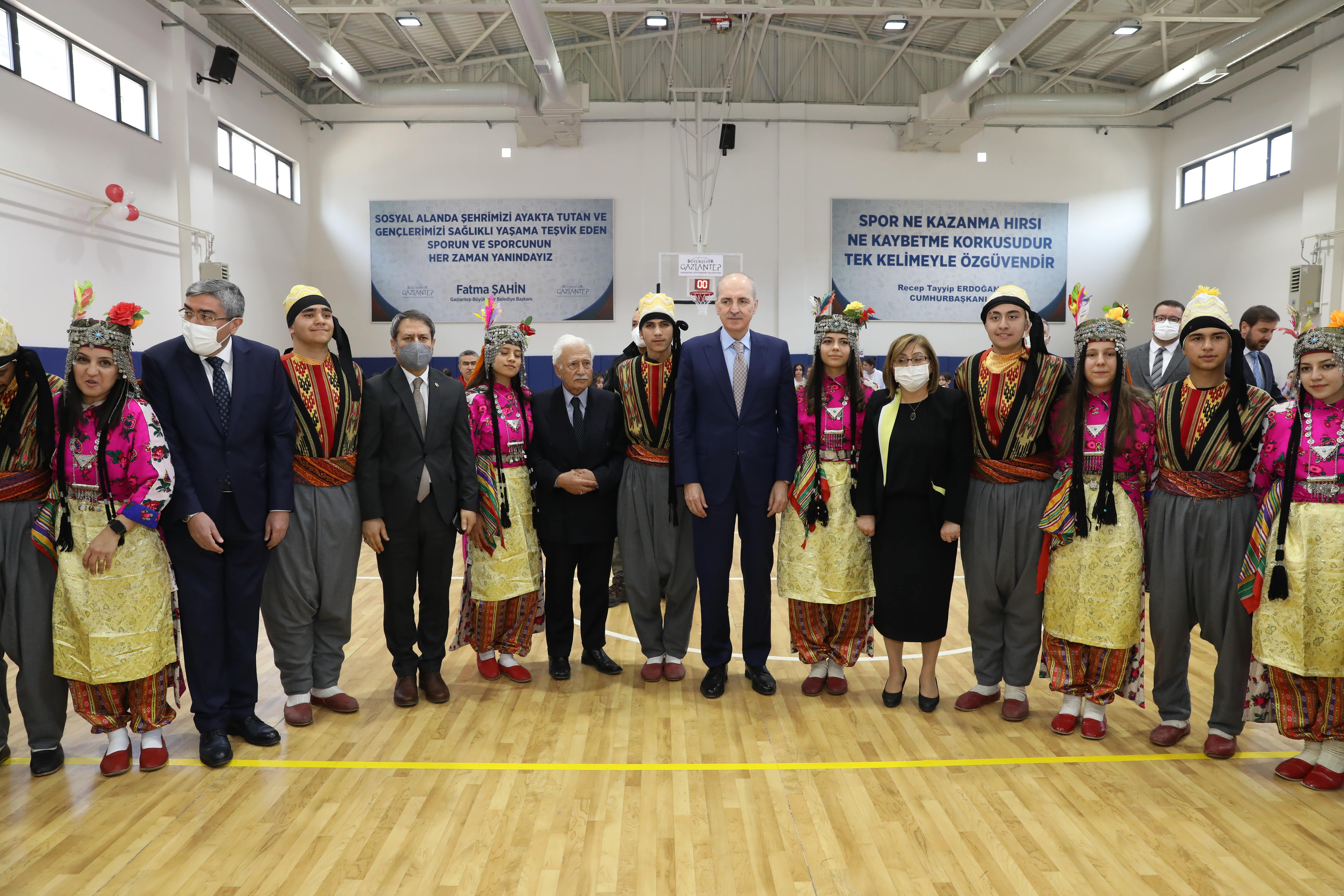 Mehmet Vehbi Dinçerler Spor Salonu Açılışı 