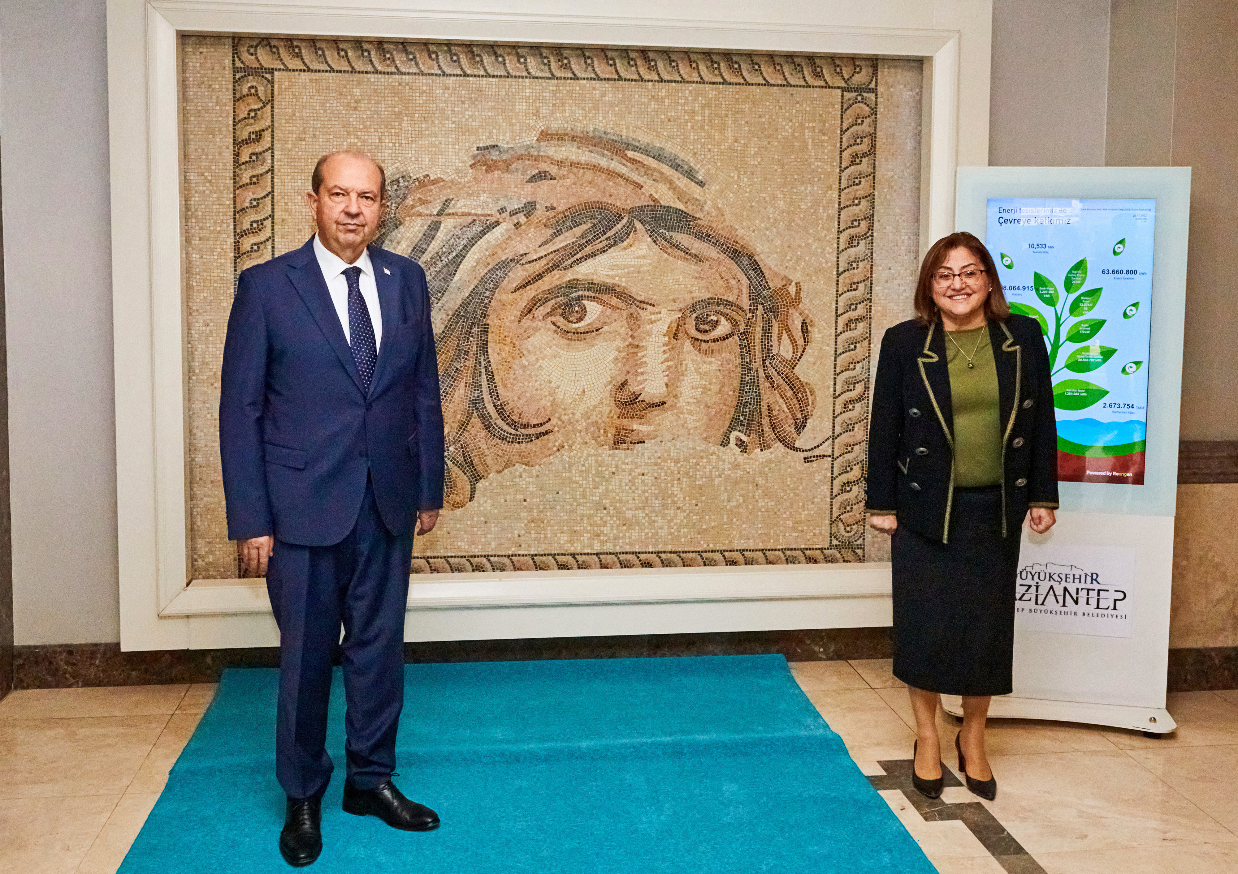 KKTC Cumhurbaşkanı Ersin Tatar'ın Gaziantep Ziyareti