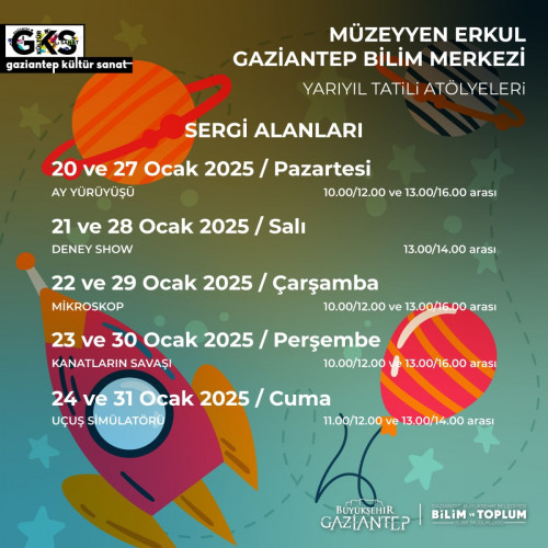 Yarıyıl Tatili Etkinlikleri Başlıyor!