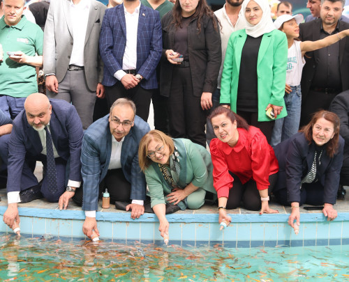 GAZİANTEP DOĞAL YAŞAM PARKI TROPİKAL KOİ PARKI ZİYARETE AÇILDI