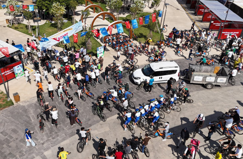 GAZİANTEP BİSİKLET FESTİVALİ YAPILDI