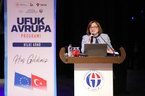 GAZİANTEP BÜYÜKŞEHİR DESTEKLERİYLE UFUK AVRUPA BİLGİ GÜNÜ PROGRAMI DÜZENLENDİ