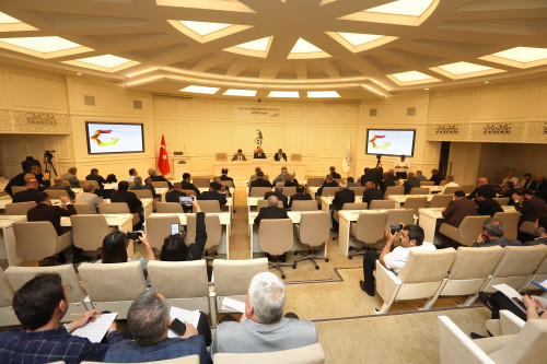 GAZİANTEP BÜYÜKŞEHİR’DEN TFF BAŞKANI HACIOSMANOĞLU’NA FAHRİ HEMŞERİLİK PAYESİ