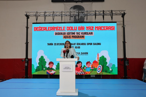 BÜYÜKŞEHİR’DEN YAZ TATİLİNDE 12 BİN ÖĞRENCİYE DEĞERLER EĞİTİMİ