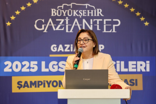GAZİANTEP BÜYÜKŞEHİR’DEN “GAZİANTEP 2025 LGS BİRİNCİLERİ ŞAMPİYONLAR BULUŞMASI”