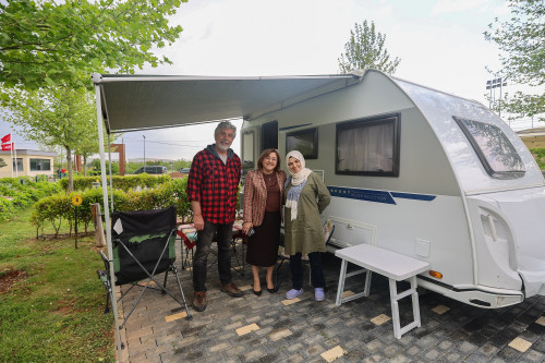 GAZİANTEP BÜYÜKŞEHİR’DEN DOĞA VE KONFORU BULUŞTURAN KARAVAN PARK!