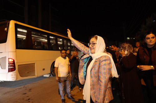 UMRE’YE GİDECEK İLK KAFİLE İÇİN  UĞURLAMA TÖRENİ DÜZENLENDİ