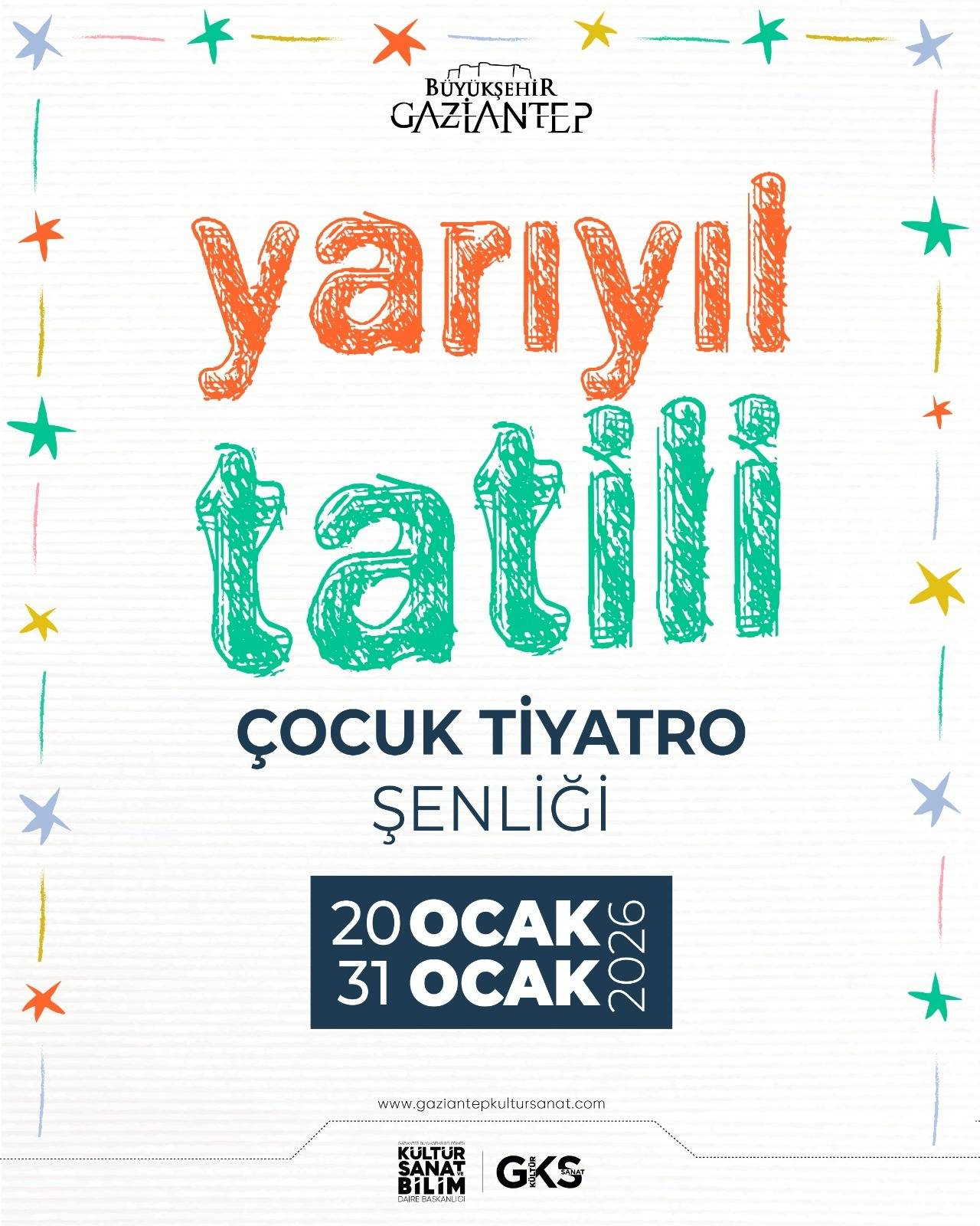 ÇOCUK TİYATROLARI ŞENLİĞİ BAŞLIYOR